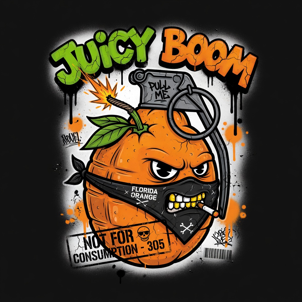 Bad Orange Grenade Hoodie
